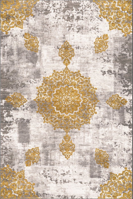 Conceptum Els1104 Alfombra de Terciopelo Multicolor 80 x 120 cm